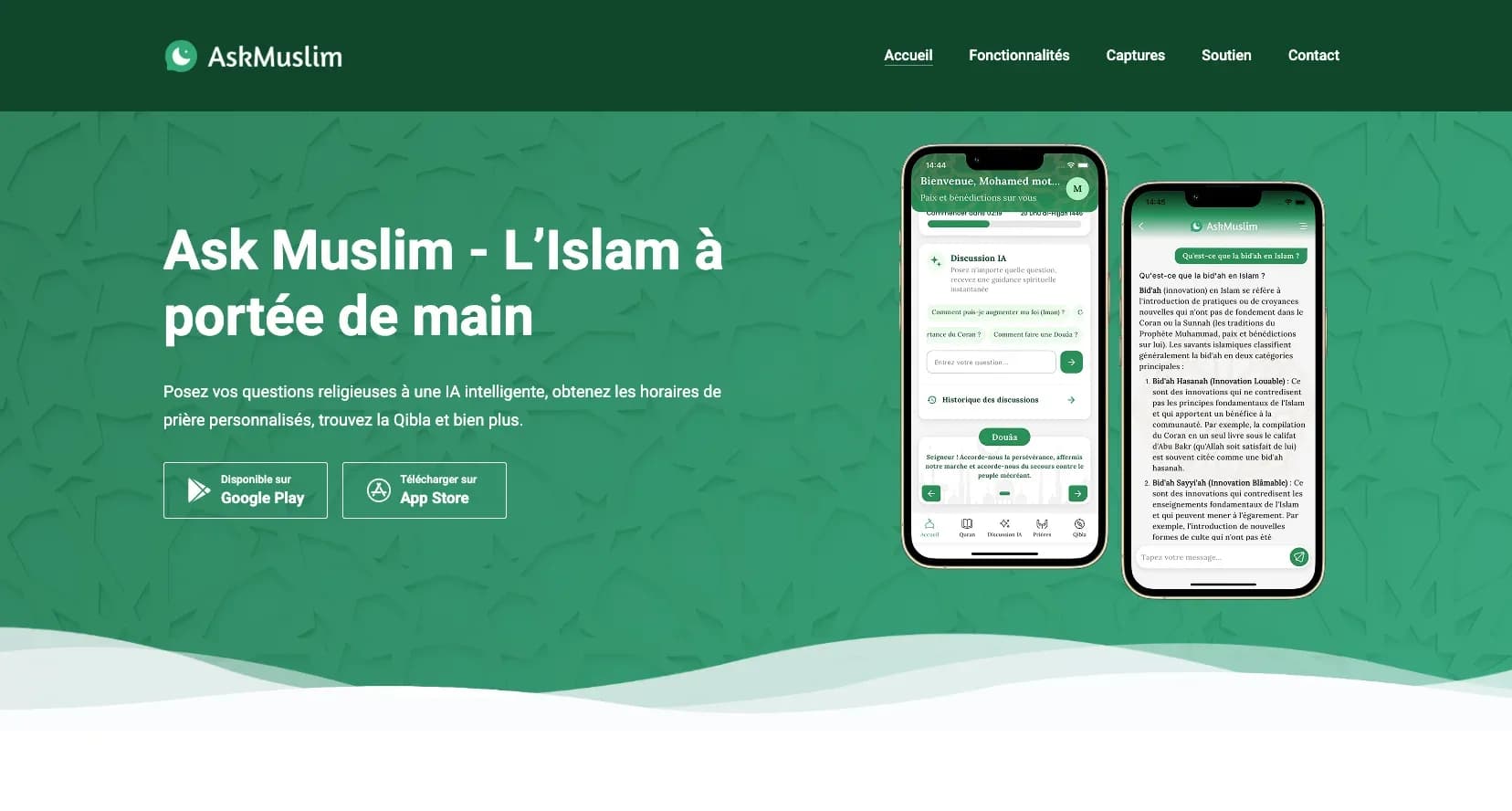 Ask Muslim — Site web
